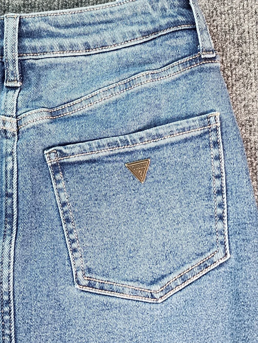 Guess Jean Button Up Skirt Womens Size Small 90s Y2k Vintage